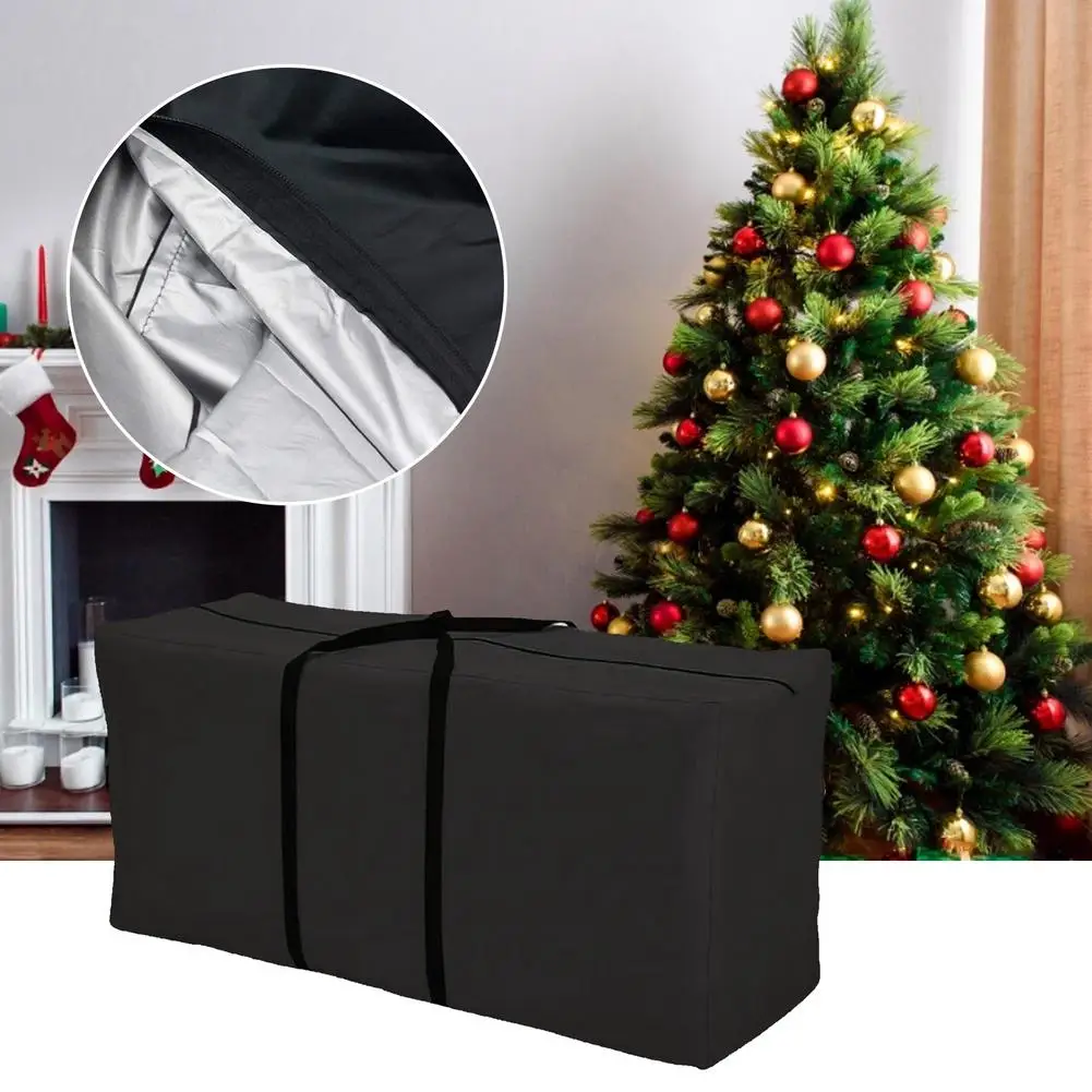 

210D Oxford Cloth Christmas Tree Storage Bag Outdoor Furniture Cushion Storage Holder Space-Saving Water Protective Boxes 2022