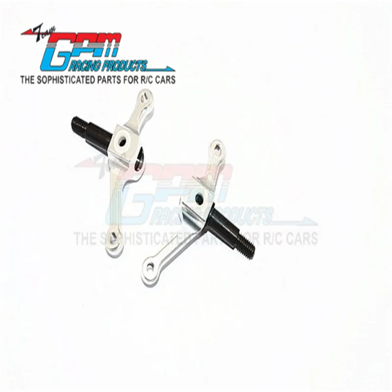 ARM-1PR de nudillos delanteros de aleación GPM para TAMIYA 1850L /KING HAULER /GLOBE LINER /1838LS /FORD AEROMAX /SCANIA R620 RC, actualización