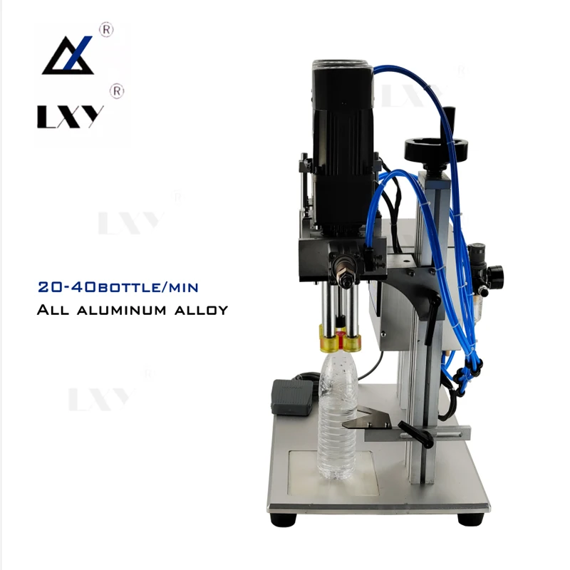 Desktop Automatische Capping Machine Trigge Cap Capper Twist Afdichting Plastic Dropper Uitloop Pouch Fles Capping Machine