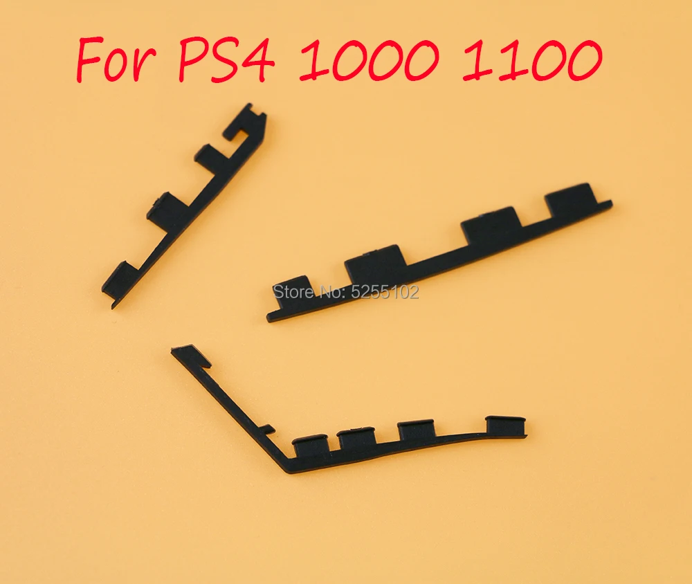 1set White Black CUH10XX 1000 CUH-11XX 1100 For Sony Playstation 4 Console Rubber Pad Dust Protective Cover