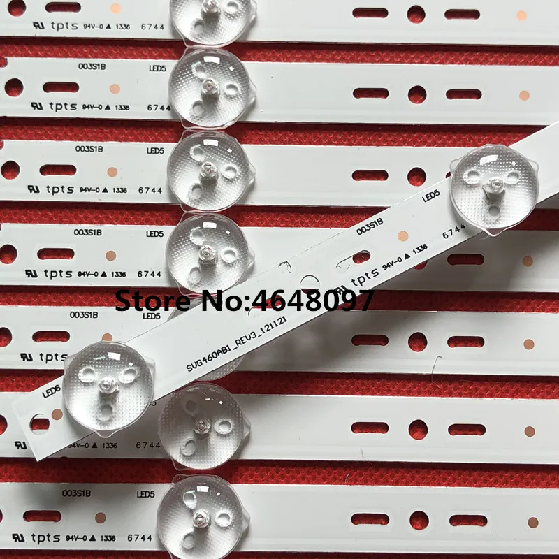 led backlight for Sony 46inch KLV-46R476A  S460DH1-2 bar strip SVG460AB1_REV3_121121 1set=12pcs