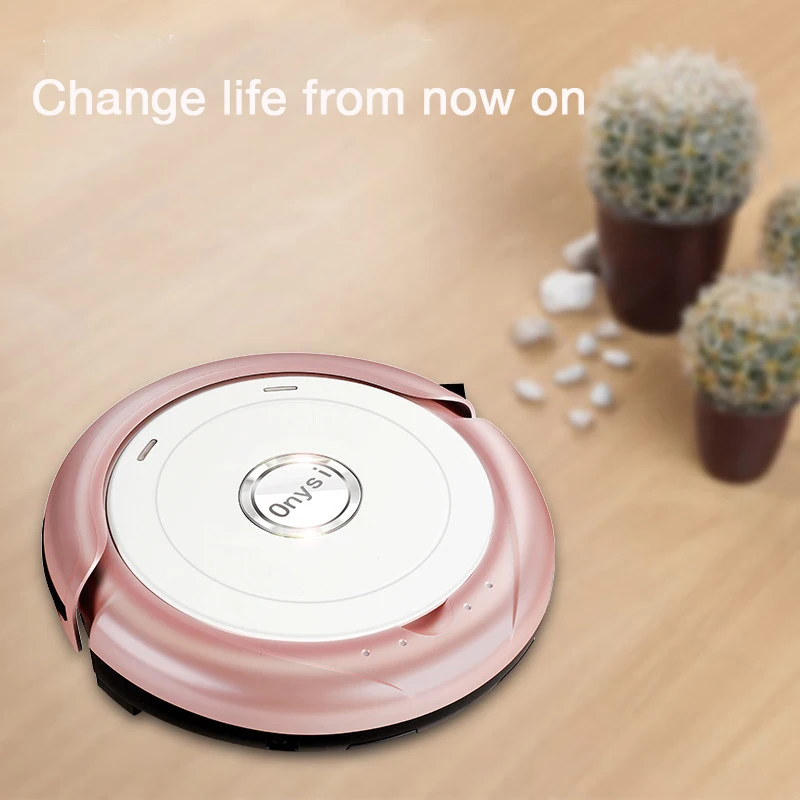 Automatic robot vacuum cleaner remote control 3 in 1 rechargeable household sweep Intelligent  sweep and drag integrated machine