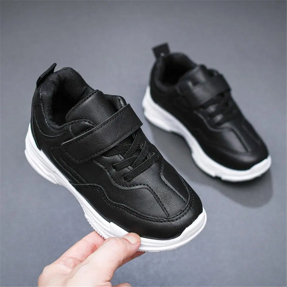 Black White Shoes Kids Autumn Boy Shoes Sneakers For Little Girl Sport Shoes Children Shoes 2019 New 4 5 6 7 8 9 10 11 12 Years