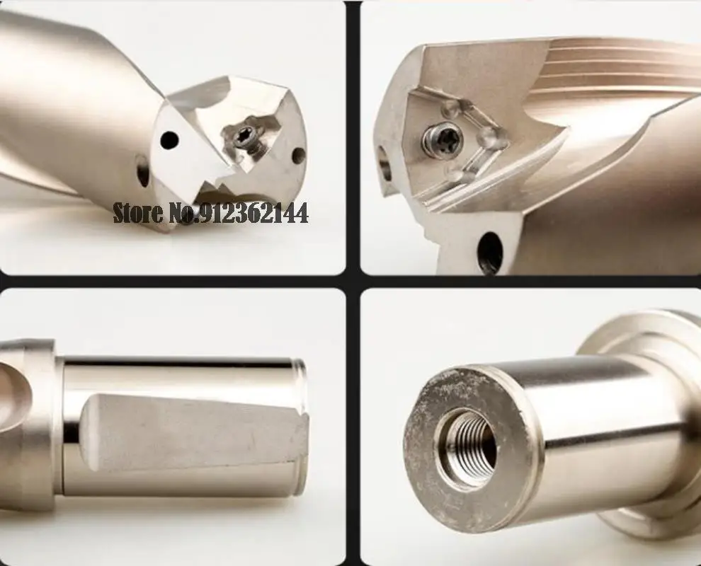 Serie WC-mordeduras de taladro de Metal, taladro Inser de 13mm-50mm de profundidad, taladro rápido 2D 3D 4D, maquinaria de perforación en U Indexable, tornos, CNC