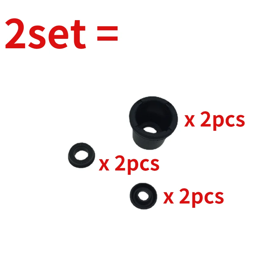 9.5mm 12mm Motorcycle Brake Pump Accessories 17.5mm 10mm Piston Seal Dust Seal Components Repair Kits 2 Sets10mm 14mm 15mm 19mm