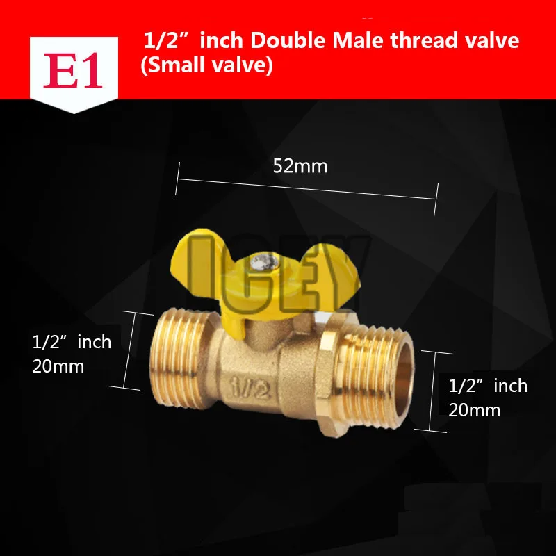 Natural Gas Valve 1/2