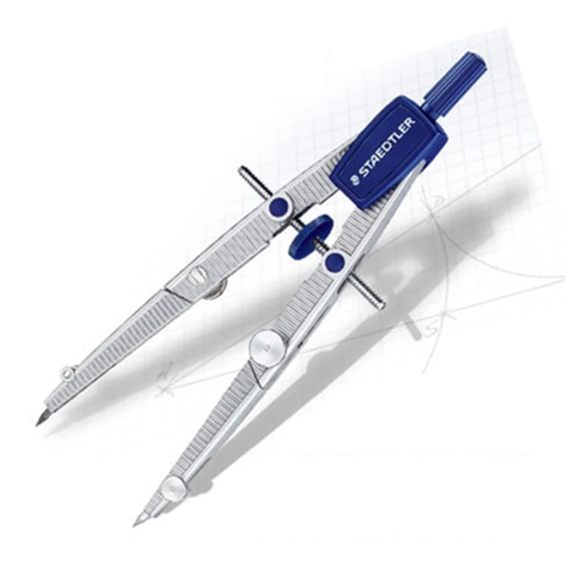 Staedtler 550 Compasses Student Compasses for Design Wood Pencil Liner & Pencil Lead Applicable Stationery