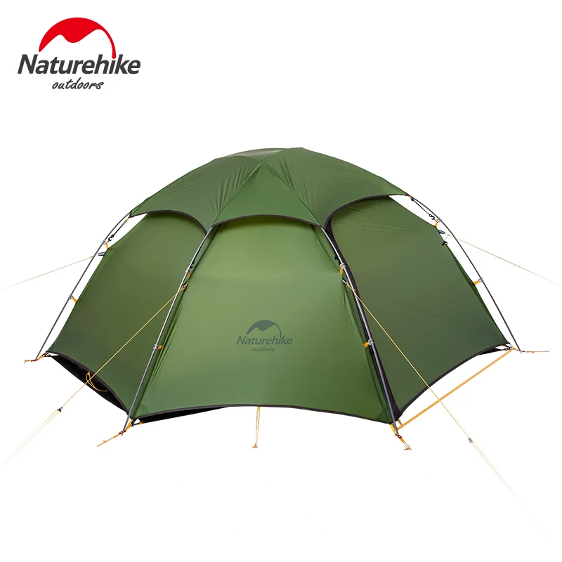 

Naturehike Cloud Peak 2 Person 20D Camping Tent Waterproof PU 4000mm Outdoor Ultralight Travel Double Layer Tent 4-Season Use