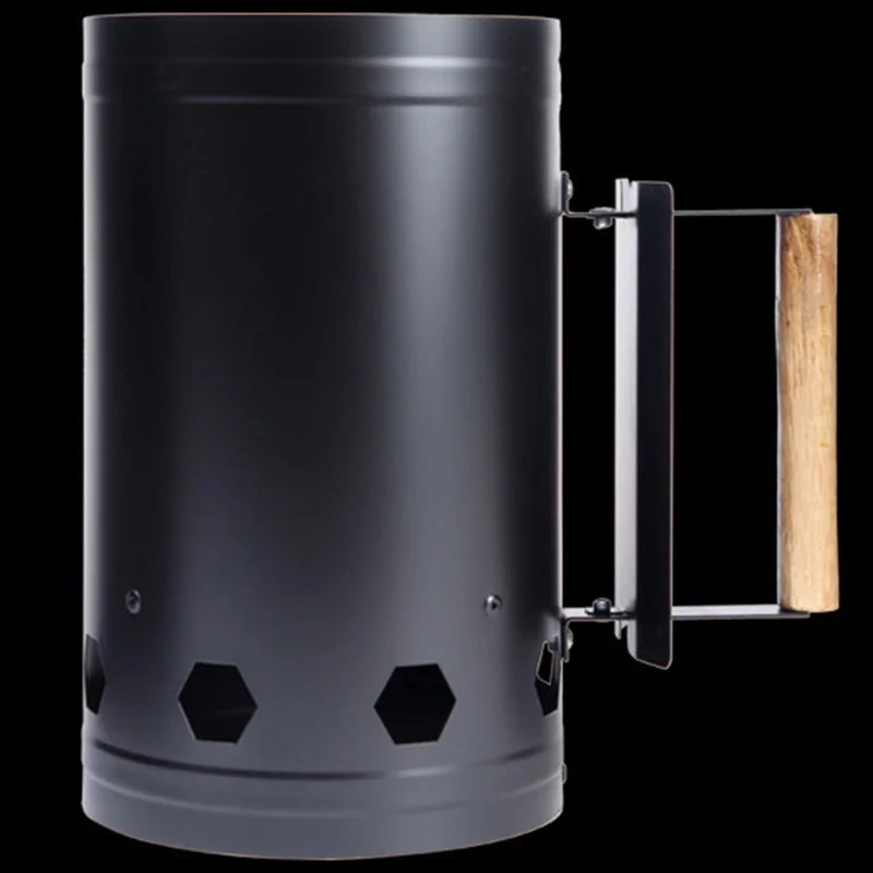 Portable Metal Barrel Fire Stove, Thick Material, Camping, Outdoor Picnics, Charcoal Barbecue, Cocina Kamp, Malzemeleri