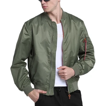 2025 Water Resistant Ma1 Lightweight Green Tactical Military Varsity Flight Windbreaker Pilot Air Force Bomber Jacket for Men 6 2025 Water Resistant Ma1 Lightweight Green Tactical Military Varsity Flight Windbreaker Pilot Air Force Bomber Jacket for Men 6