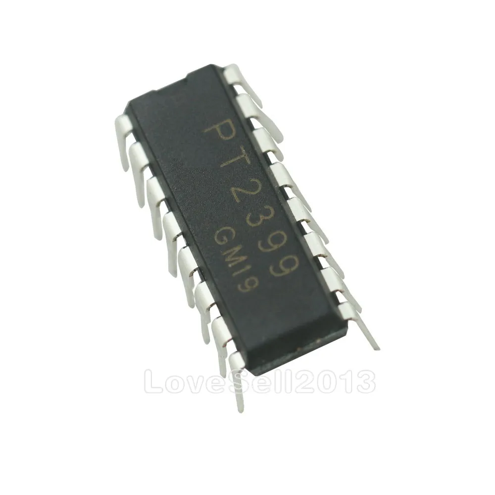 10PCS PT2399 2399 DIP-16 Echo Audio Processor Guitar IC NEW