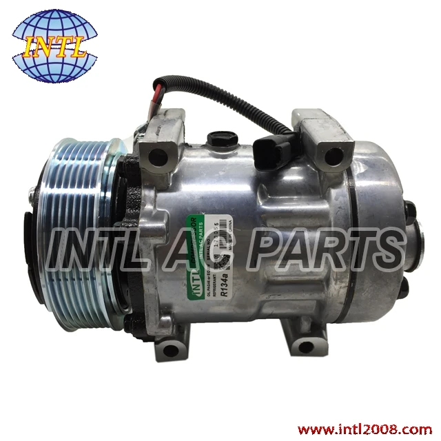 

Sanden SD7H15 4399E 4399 4101E A/C AC Compressor for LAND ROVER DEFENDER Cabrio (LD) 2.4 Td4 4x4 1101148 JPB500270 JPB500300