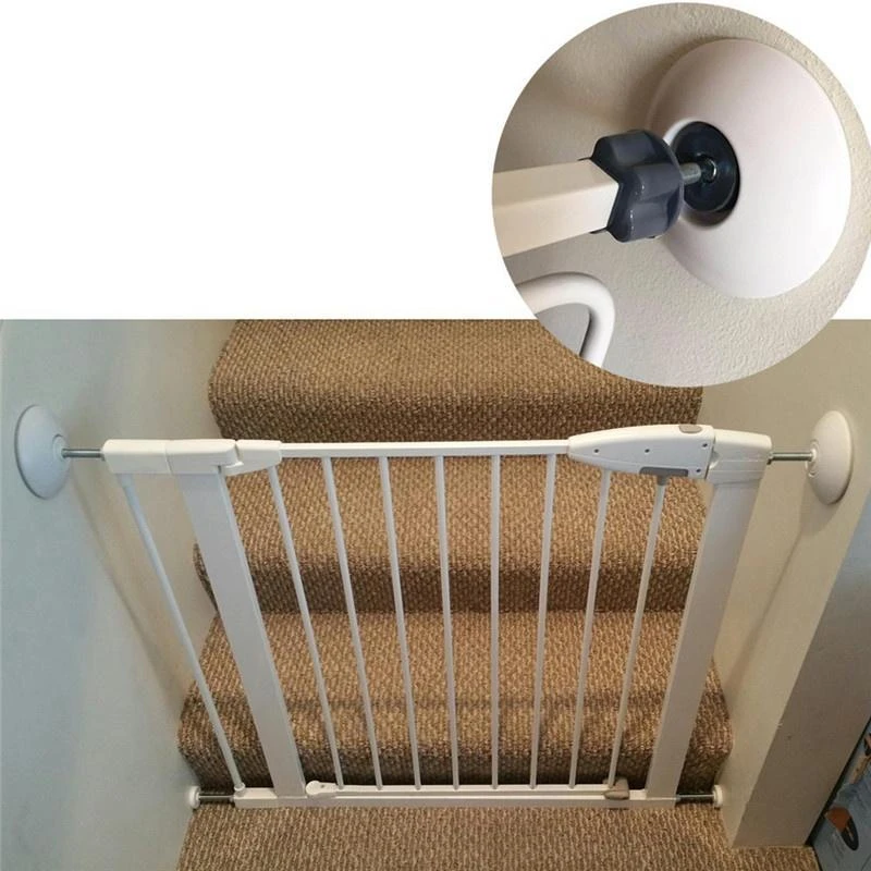 2 pc/set  Pet Gates Wall Guard Safe Wall Bumpers Guard Wall Protector Cups Pads For Pressure Gate Door Stairs