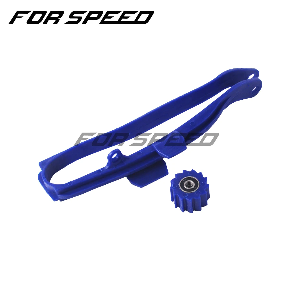 Motorcycle Swingarm Chain Slider Guide AND Bottom Roller For YAMAHA YZ125 YZ250 WR250F WR450F YZ250F YZ450F YZ WR 125 250 450