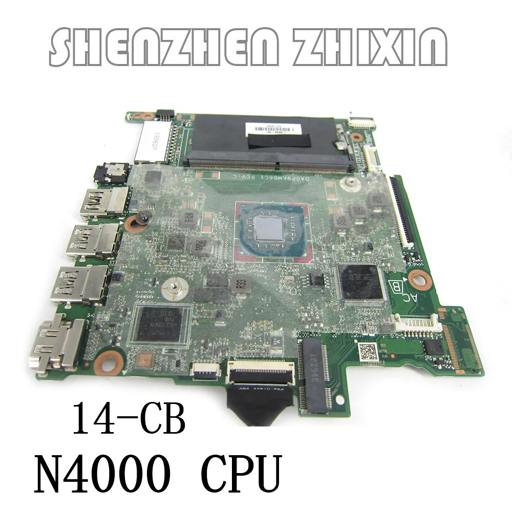 

yourui For HP Stream 14-CB Laptop Motherboard With N4000 Processor DDR4 MB L16634-601 L16634-001 DA0P9KMB6C1 100% Tested