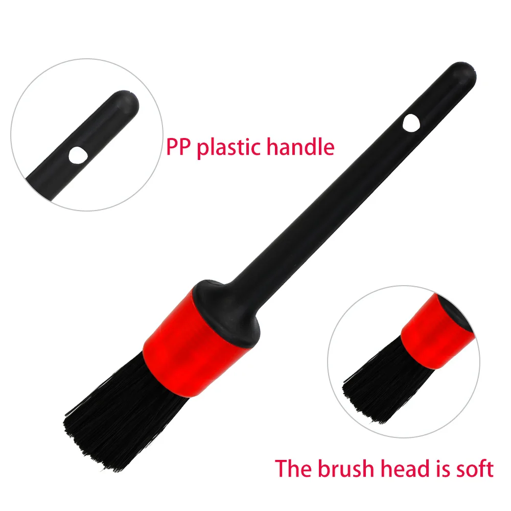 Car Wash Accessories Auto Cleaning Car Detailing Brush 5pcs Dashboard Air Outlet Clean Brush Tools Car Cleaning Detailing Set