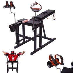 Slaves Chair BDSM Bondage Restraint Frame Erotic Sex Furniture Toys Masturbation Machine for Couples Gay Men Adult Games Shop