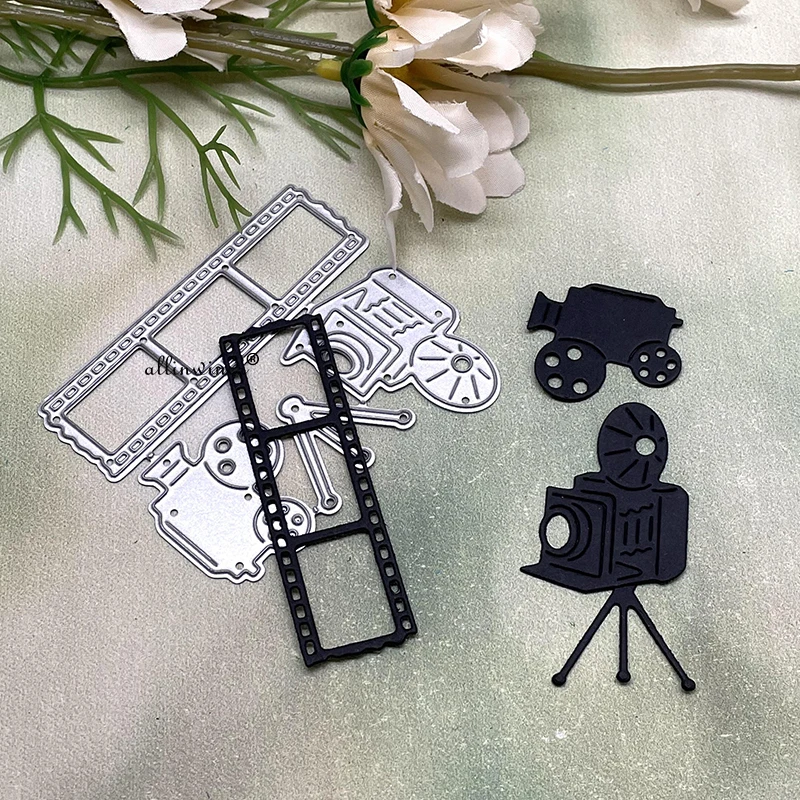 New Camera photo film DIY Craft Metal Cutting Die Scrapbook Embossed Paper Card Album Craft Template Stencil Dies