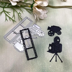 New Camera photo film DIY Craft Metal Cutting Die Scrapbook Embossed Paper Card Album Craft Template Stencil Dies