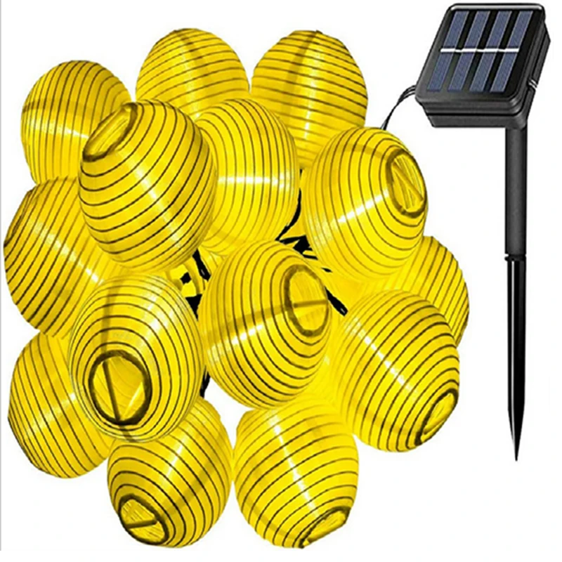 

Solar Light LED Lantern Garland Wedding Deco Solar String Lights Outdoor Fairy Lights for Solar Lamp Garland Garden Decoration
