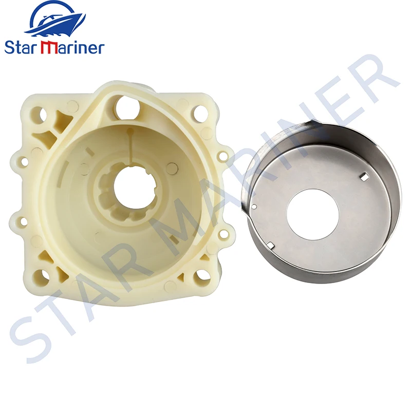 6E5-44322-00 6E5-44311-00 Insert Cartridge Housing&Water Pump For Yamaha Outboard 2T 115-220HP 6E5-44311 6E5-44322 Boat motor