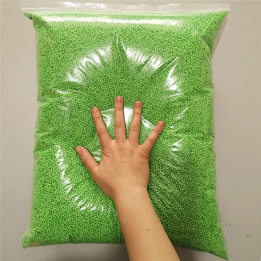 12L DIY Schnee Schlamm Partikel Zubehör Schleim Kugeln Kleine Winzige Schaum Perlen Für Floam Füllstoff Für DIY Liefert 2-4mm – Detail 3