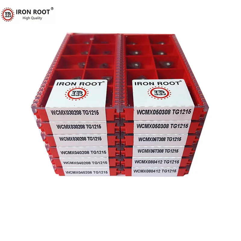 WCMX 030208   WCMX 040208   WCMX 050308   WCMX06T308 WCMX 080412   TG1215 أداة مخرطة معدنية باستخدام الحاسب الآلي قابلة للفهرسة على شكل حرف U من كربيد الحفر لـ P.M.K