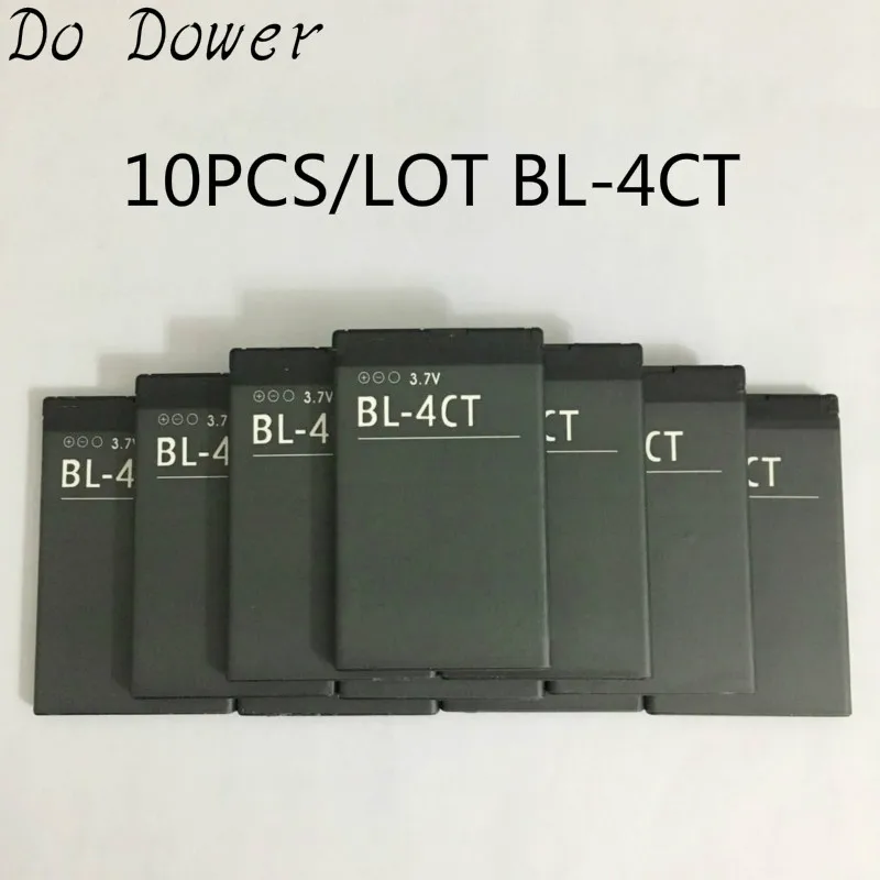 10PCS/LOT Original Neutral 860mAh BL-4CT Battery For Nokia 5310 5630 5630 2720 6700S X3 7230 7310C 7210C 6600F BATTERY BL4CT