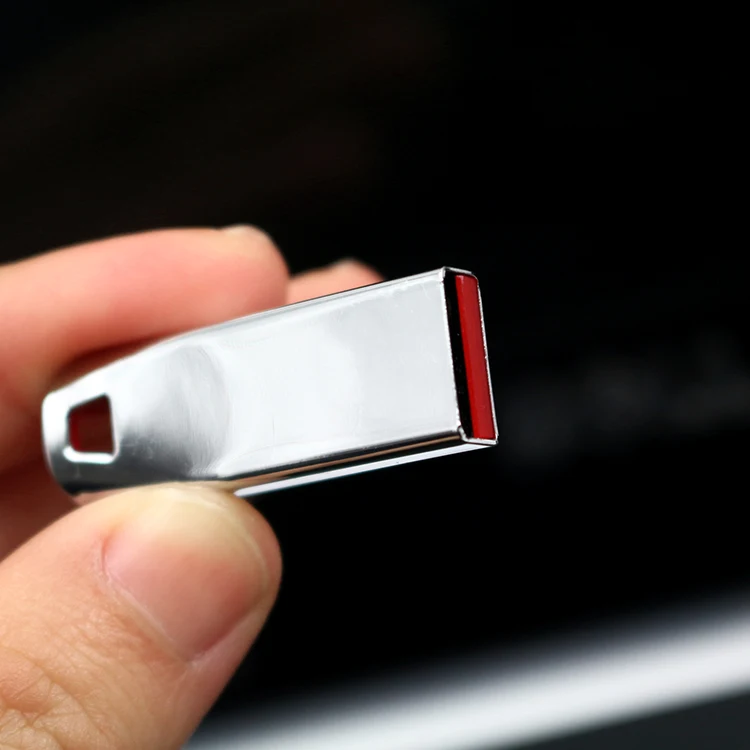 Logam Pen Drive Tahan Air USB Flash Drive 4GB 8GB16GB 32GB 128GB 256GB Memori Stick Flashdisk U tongkat