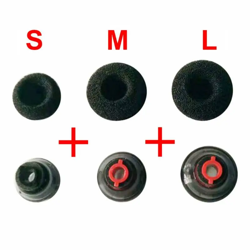 3-set siliconen S/M/L oordopjes Oordopjes Duurzaam voor Voyager 5200-headset