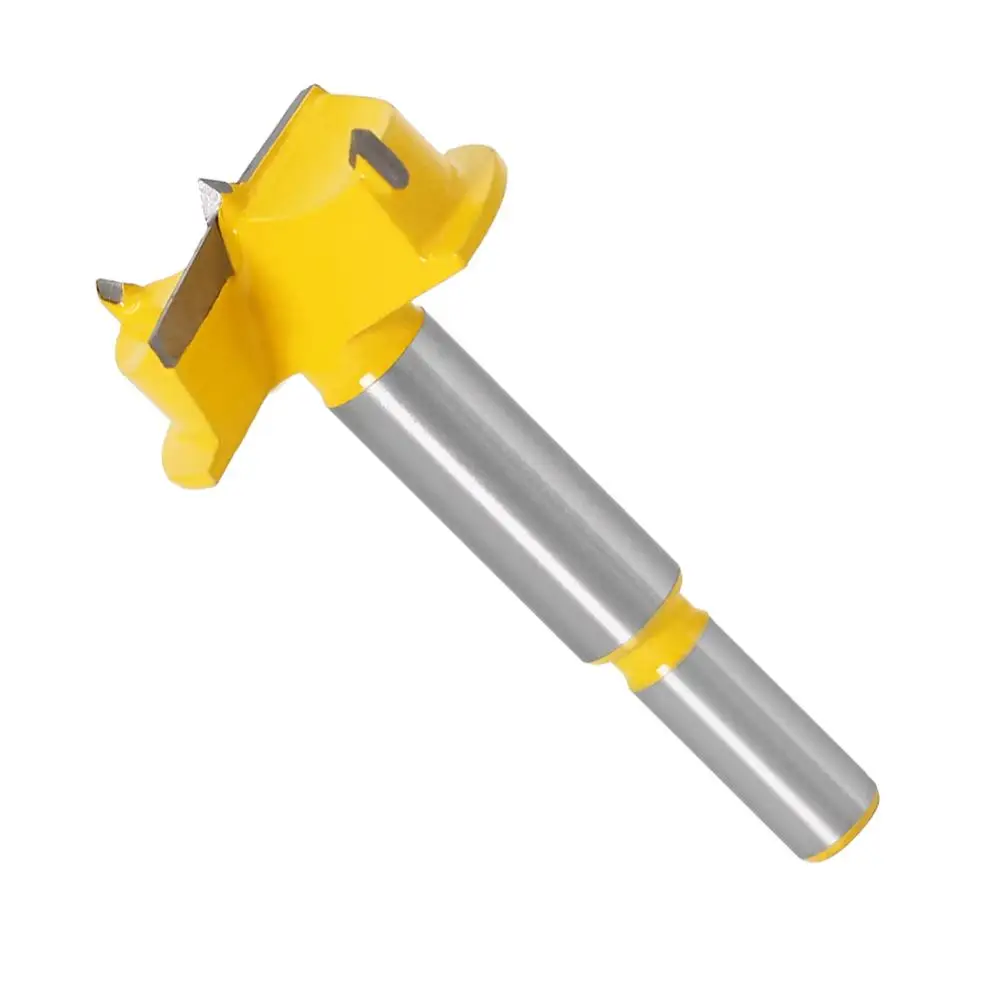 Aggiornamento 35mm 2 flauti punta in metallo duro Forstner punta da trapano taglierina a coclea per legno sega a tazza per utensili elettrici punta