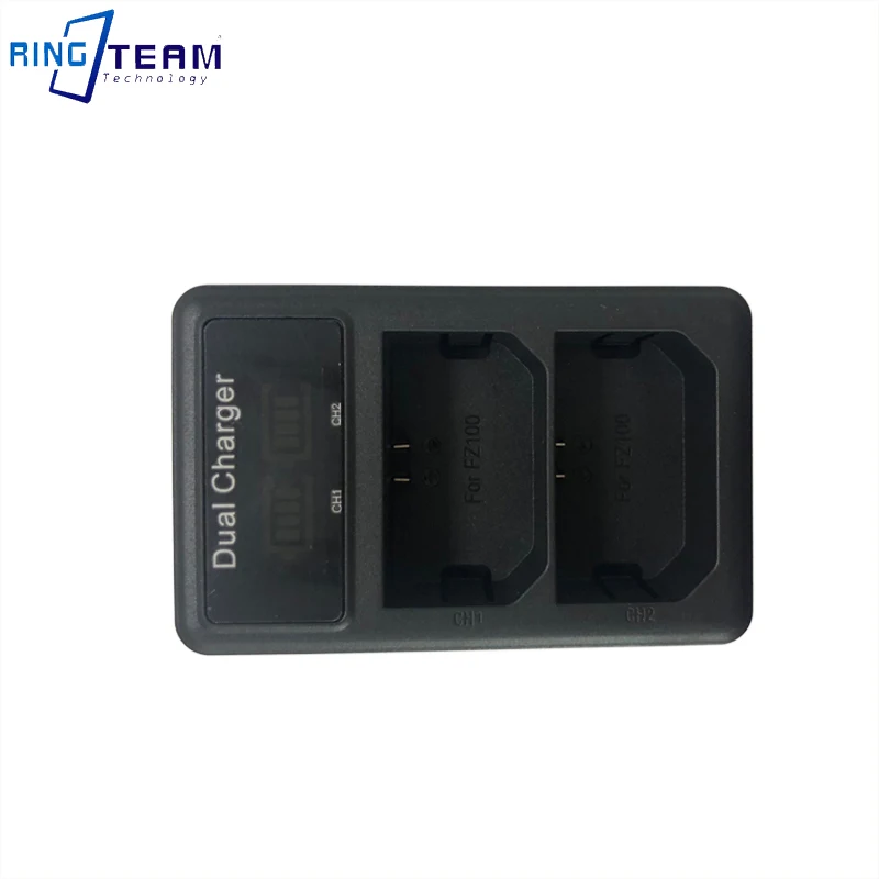 NP-FZ100 Battery Travel USB LCD Dual charger for Sony digital cameras Alpha a9 a9R a9S a9III ILCE-9M3 α9 a7R III A7R MARK 3 A7C