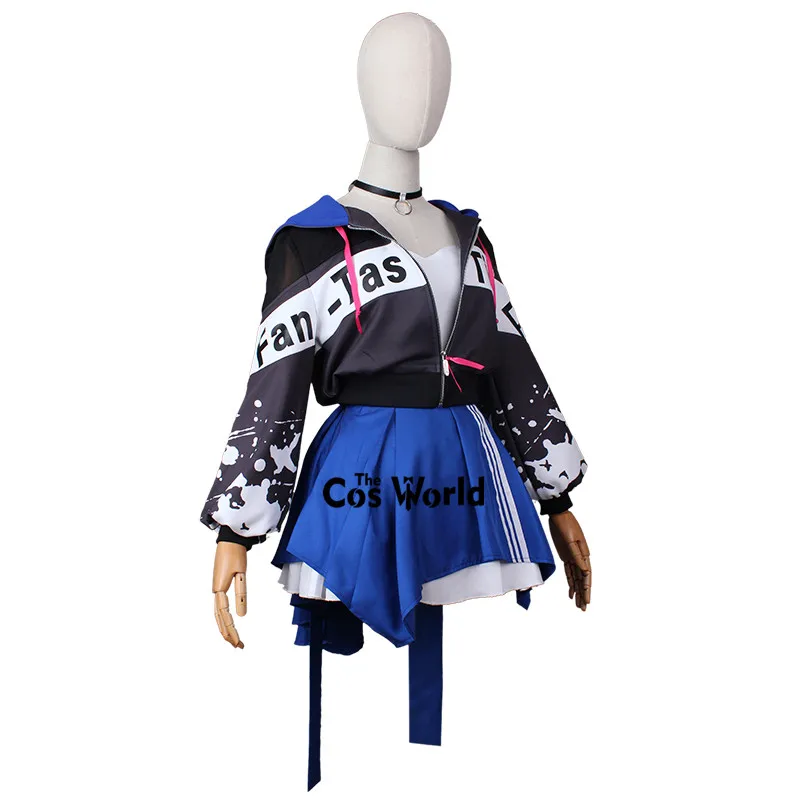 Project Sekai Colorful Stage Feat Vivid BAD SQUAD Miku Outfits Anime Customize Cosplay Costumes image 2