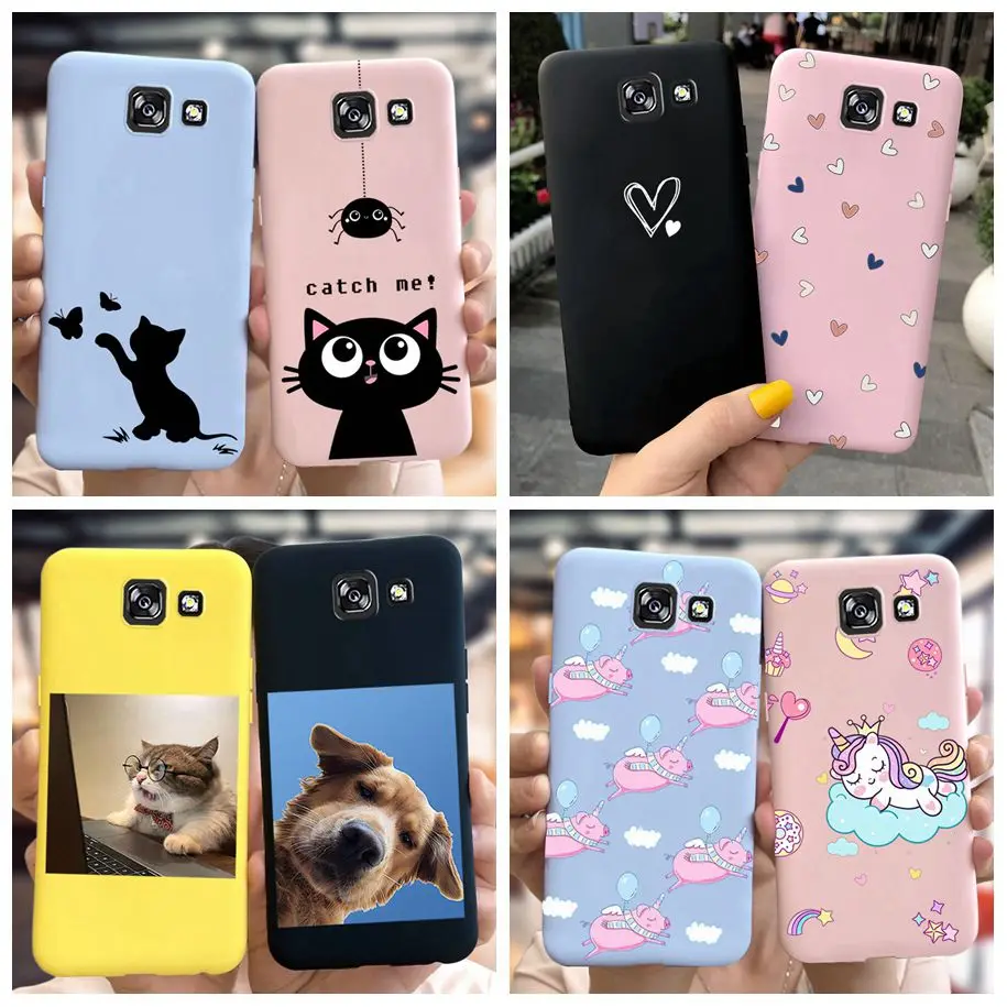 3D Cartoon Cat Case For Samsung Galaxy J2 J5 Prime TPU Cover Soft Fundas For Samsung J2Prime G532F J5Prime G570F On5 2016 Bumper