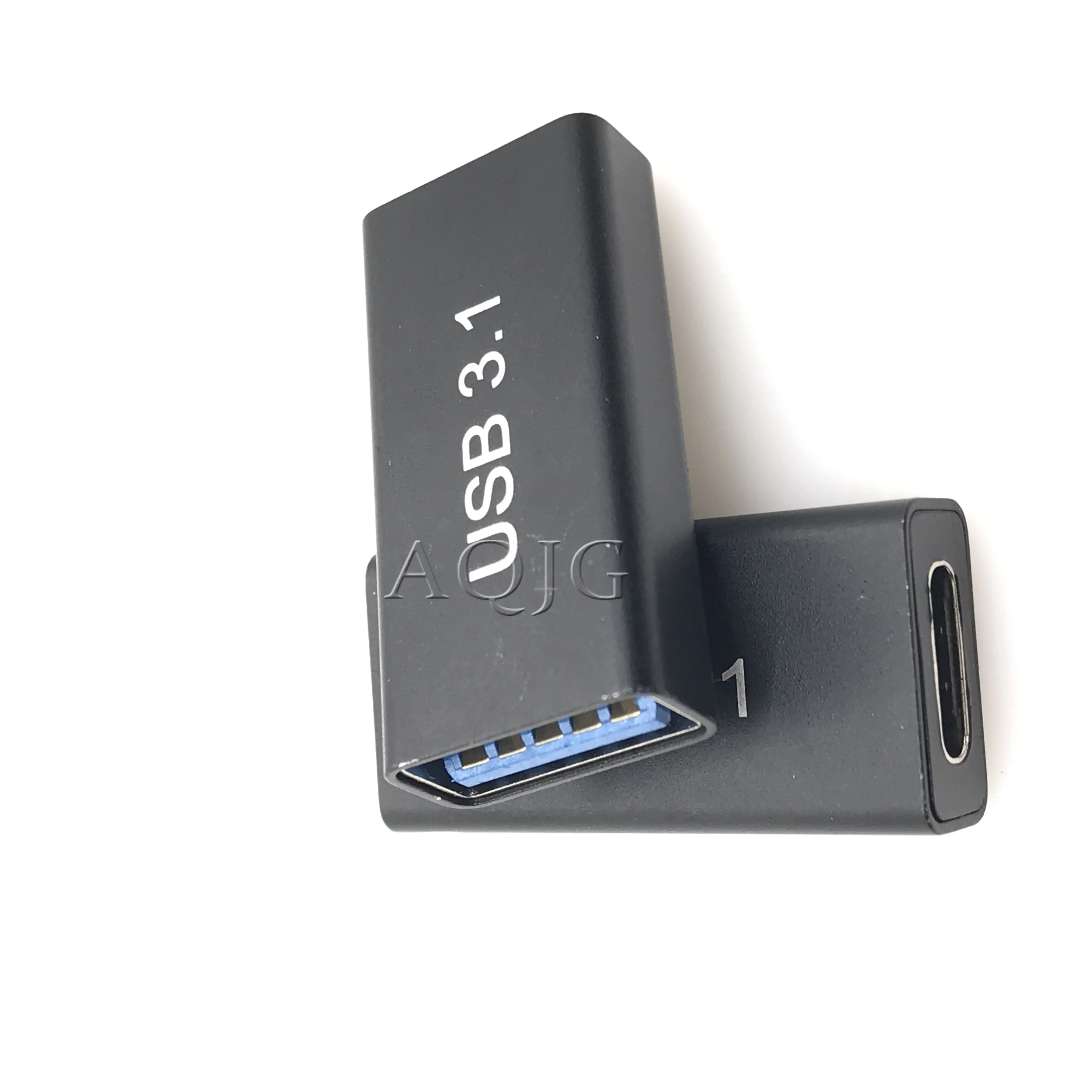1 шт., адаптер USB Type-C (мама)-USB 3,0 (мама)