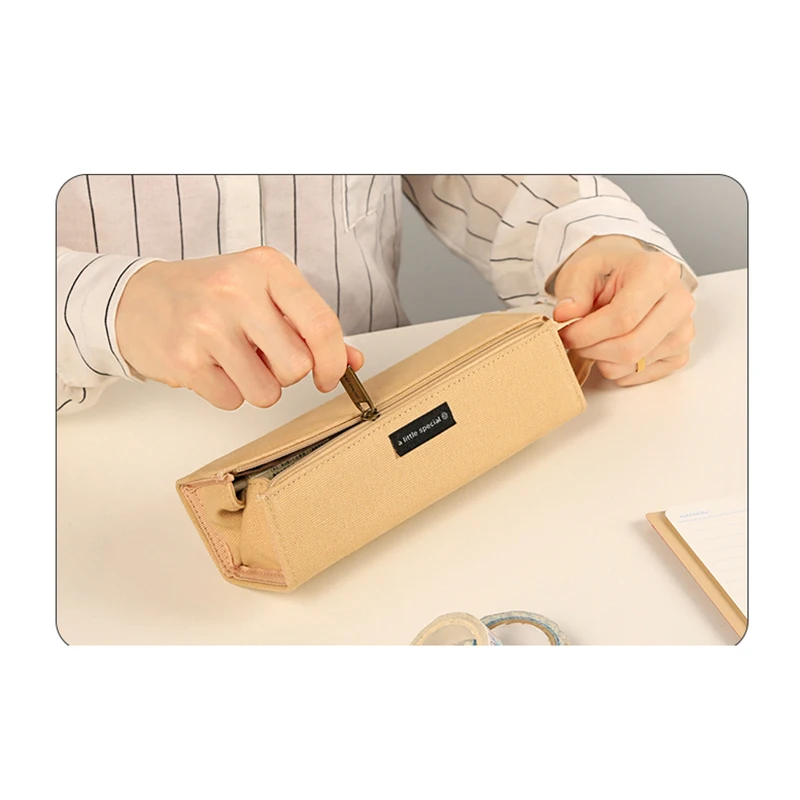 1pc KOKUYO Pencil Bag A Little Special Vintage Design Student Pouches Stationery Kawaii Pencil Pouch School Supplies