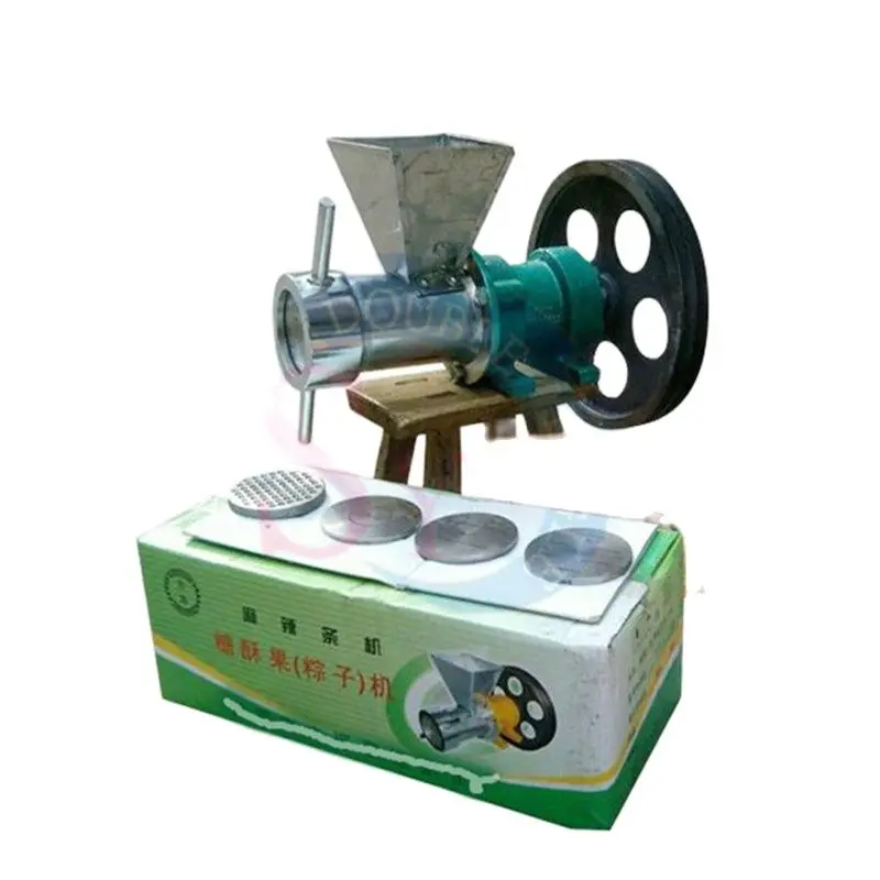 25-40kg/h Automatic Electrical flour puffed food extruding machine/puffed snack puffing extruder/rice dumpling making machine