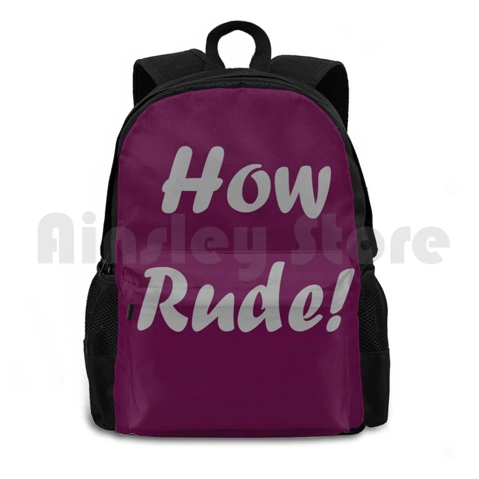 How Rude Outdoor Hiking Backpack Riding Climbing Sports Bag Full Fuller Tanner House Funny Netflix How Rude