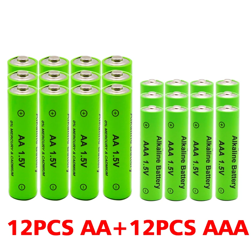 1.5V AA + AAA NI MH Rechargeable AA Battery AAA Alkaline 2100-3000mah For Torch Toys Clock MP3 Player Replace Ni-Mh Battery