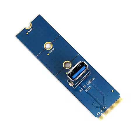 M.2 to USB 3.0 PCI-E Riser Card M2 Ngff- to PCIE 4X Extender 2242 2260 2280 Adapter for BTC/Eth Mining Extension