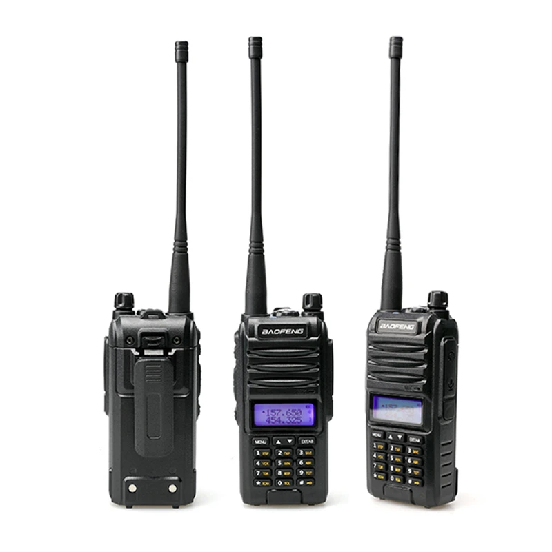 2PCS BF-A58S Dual Band Ham Portable Radio Baofeng A58S uhf vhf Walkie Talkies 5W Tri Band hf Transceiver New cb 2way Radios 2021