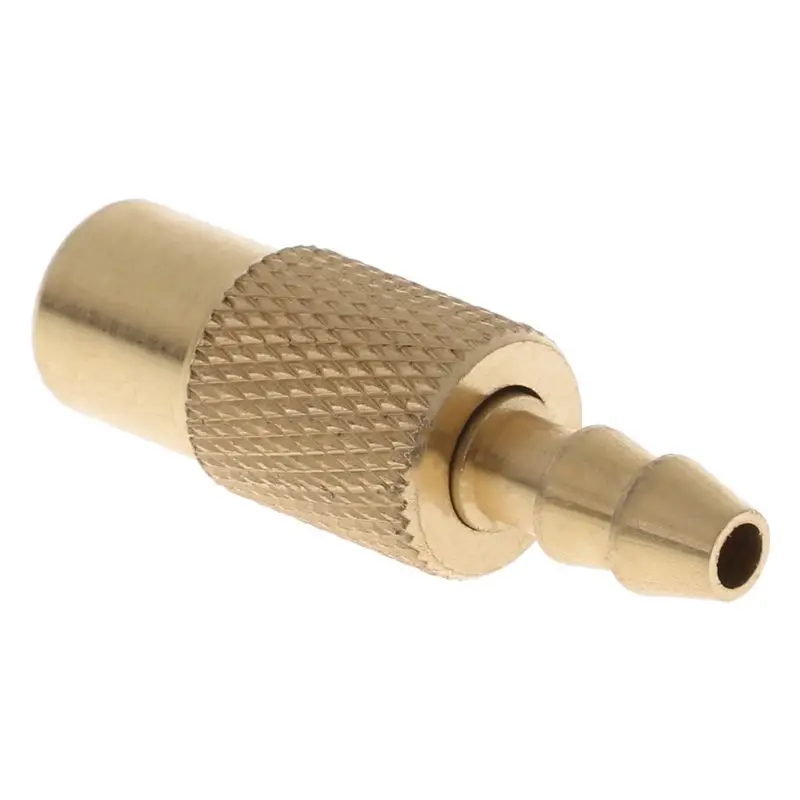 1PC Car Auto Brass 6mm Tyre Wheel Tire Air Chuck Inflator Pump Valve Clip Clamp Connector Adapter