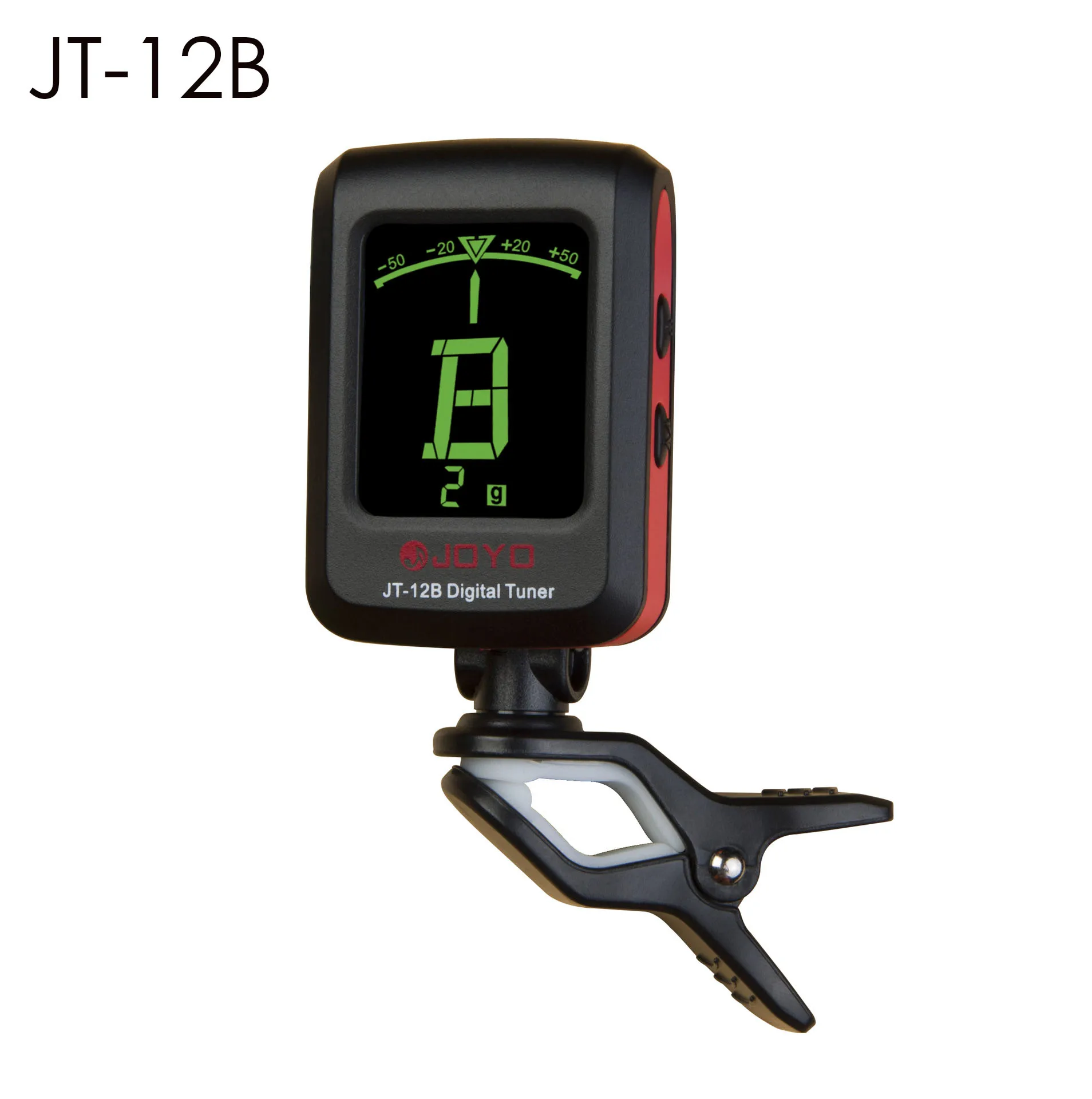 JOYO Mini Digital LCD Clip on Tuner for Guitar Bass Violin Ukulele Guitarra Part Accessories 360Degree Rotatable Sensitive