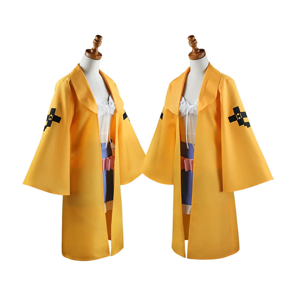 Anime Danganronpa V3 Angie Yonaga Costume Cosplay Set completo gonne mantello Halloween festa di natale ragazze Sexy uniforme e parrucca