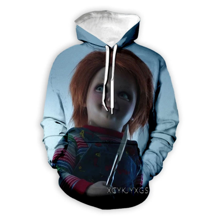 xinchenyuan Horror Movie Annabelle 3D Print Men Women Fashion Clothing Street Hip Hop Casual Sweatshirt Hoodies Z04