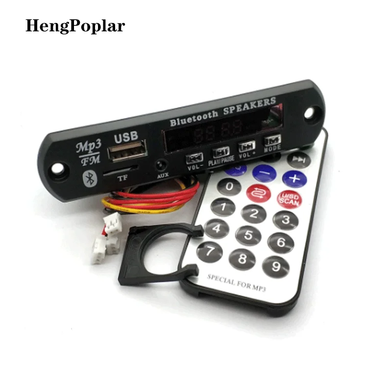12V Lossless Decoder Boord Wav + Wma + MP3 Decoder Board Ultra Ape U Disk Sd Bluetooth Speler