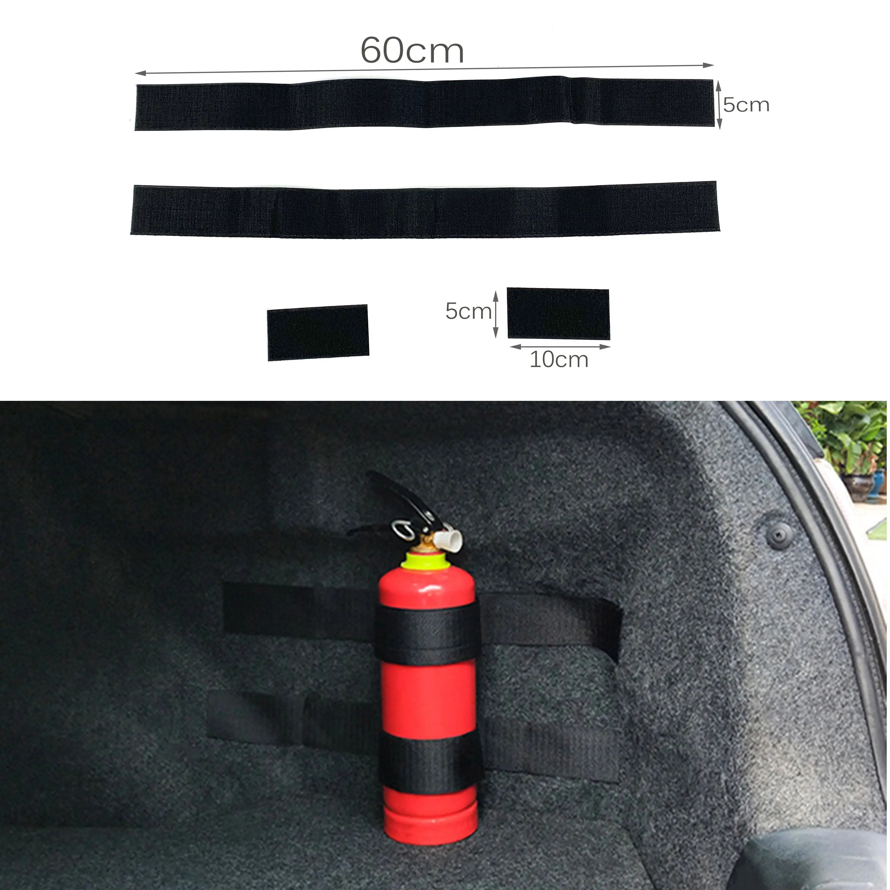 4 Pcs/Set Car Trunk Nylon Fixing Belt case for Hyundai Genesis G70 G80 G90 Equus Creta KONA Enduro Intrado NEXO PALISADE HDC-2