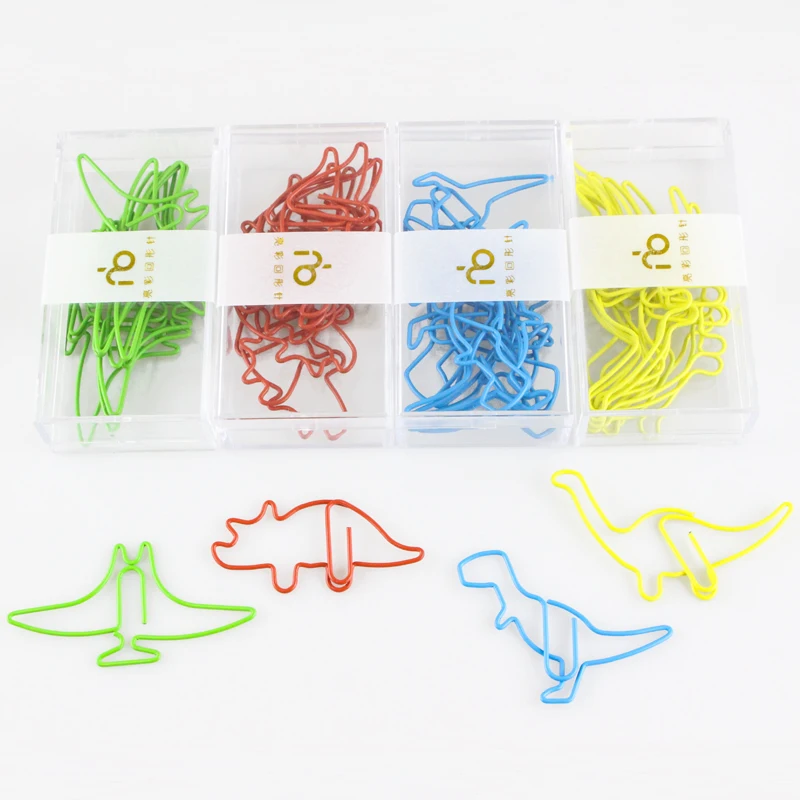 dinosaur Paper Clip Bookmark Lovely Office Supplies Special Paper Clips Papeleria Clips Para Papel Paperclips Clipes Paperclip