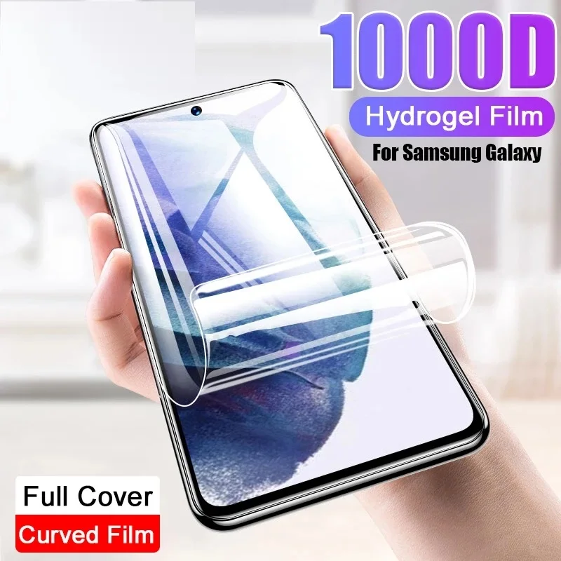 For Film Samsung Galaxy A52 Hydrogel Film for Samsung Galaxy A52 A72 A32 A22 A22s A12 A03S M22 M32 M52 Film Screen Protector