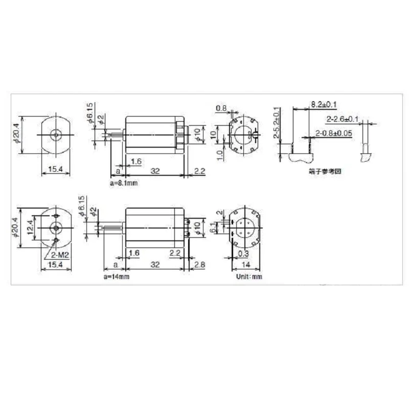 2032 Swiss Motor Ball bearing  For STEALTH Liner shader Rotary Tattoo Machine Gun ink needles supplies